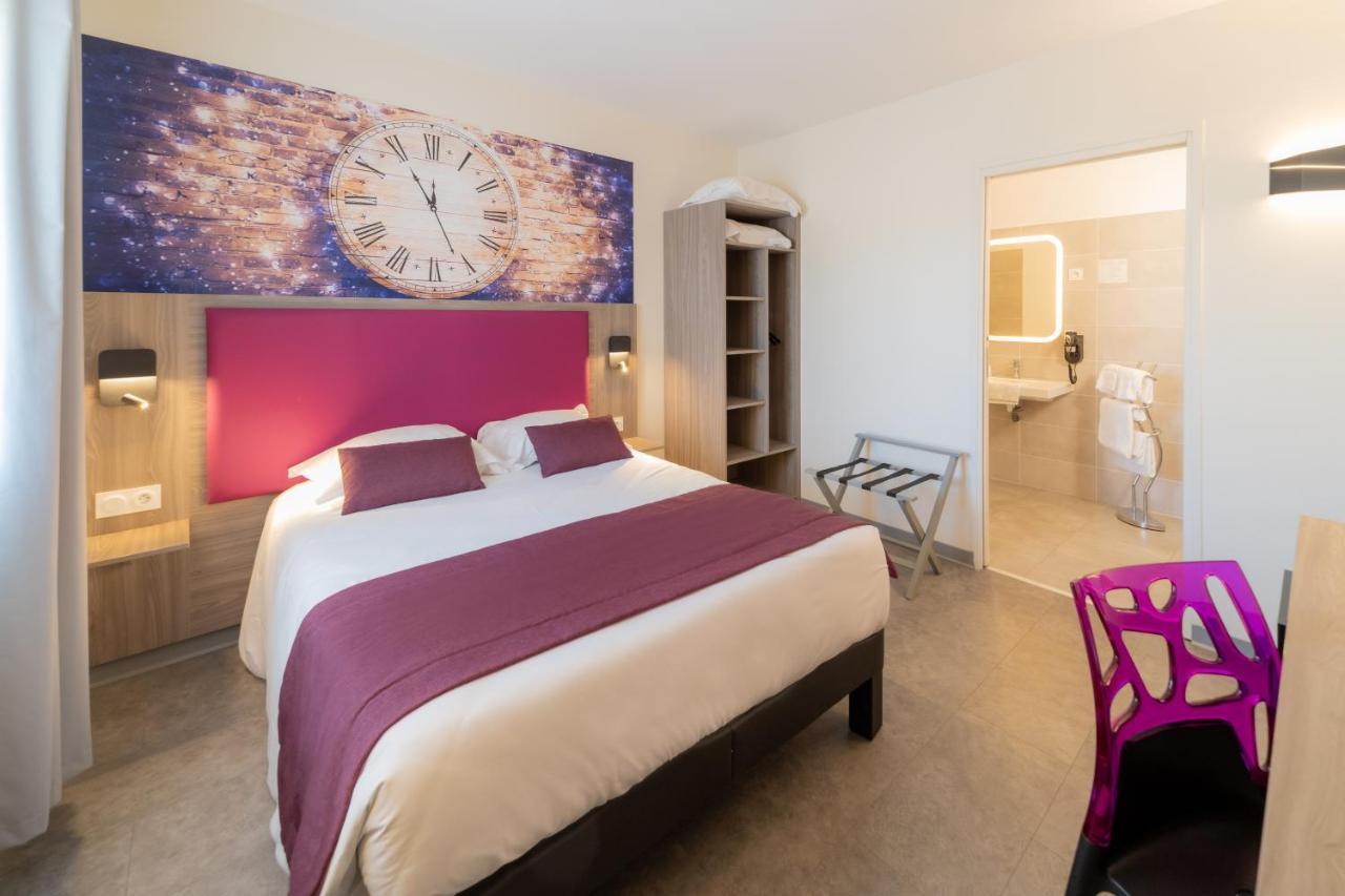 L'Horloge Gourmande Otel Donzère Dış mekan fotoğraf