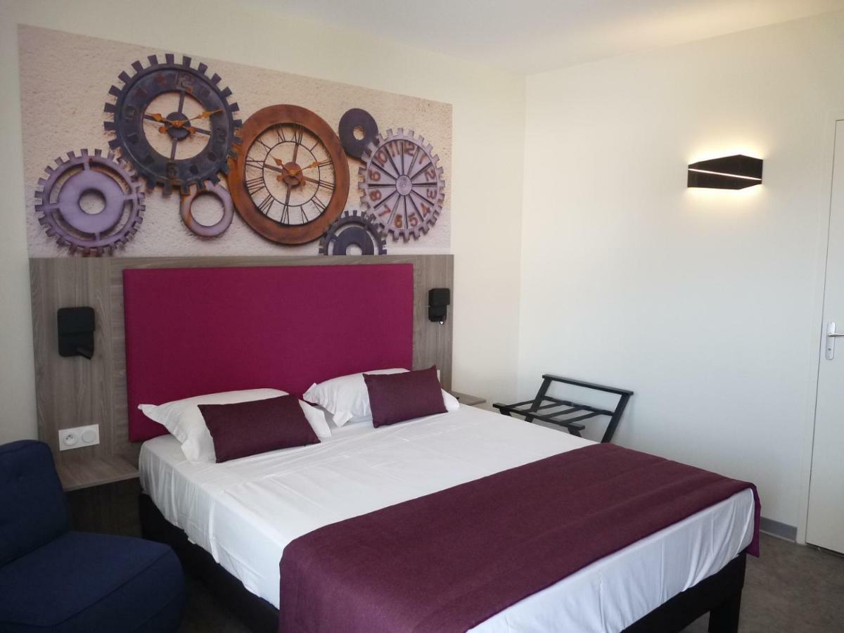 L'Horloge Gourmande Otel Donzère Dış mekan fotoğraf